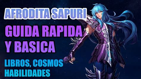 BANNER DE LA SEMANA AFRODITA SAPURI GUÍA RÁPIDA Y BÁSICA CON SUS