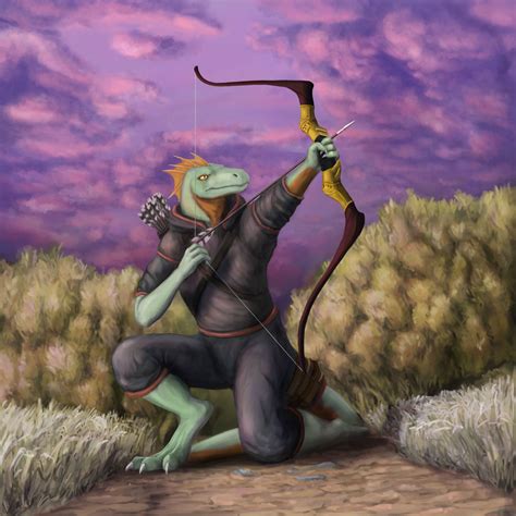 Kosjir - Lizardfolk Rogue by Adamant356 on DeviantArt