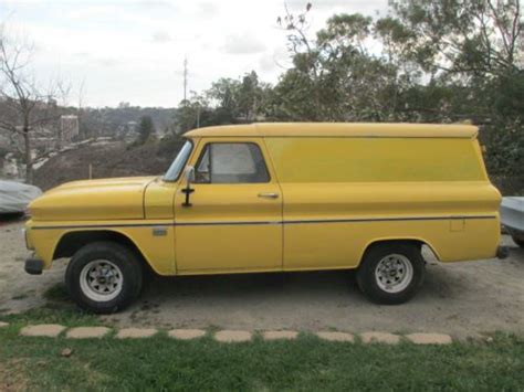 Buy Used 1966 Chevrolet Short Bed C10 Panel 2 Door Suburban Rare 43