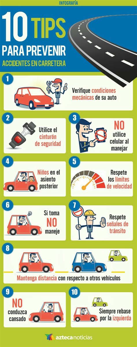 Pin De Reevo En Infografía Automotriz Consejos De Seguridad Vial