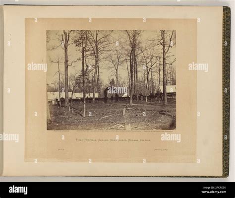 Field Hospital Second Army Corps Brandy Station Negative By J