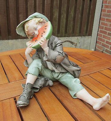 CAPODIMONTE FIGURE MELON BOY BY GIUSEPPE CAPPE Antique Price Guide