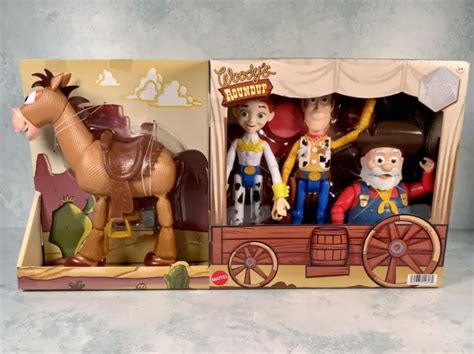 Disney Pixar Toy Story Woody S Roundup Pack Jessie Bullseye Stinky