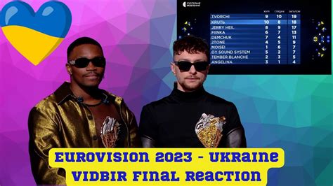 Eurovision Ukraine Vidbir Final Reaction Eurovision Youtube