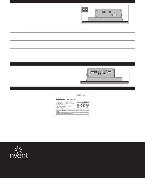 Nvent Raychem Ngc Uit2 Ex Touch Terminals Installation Instructions