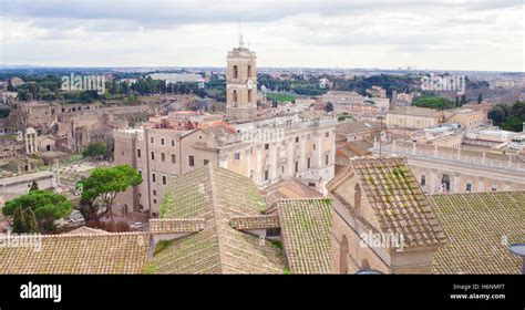 Rome city skyline Stock Photo - Alamy