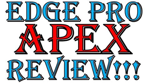 Edge Pro Apex...Full Review Sharpening CPM-S110V on the Amazing TwoSun ...