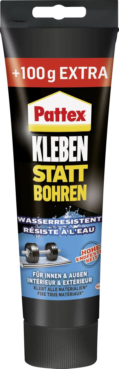 Pattex Montagekleber Kleben Statt Bohren Wasserresistent 440 G Kaufen