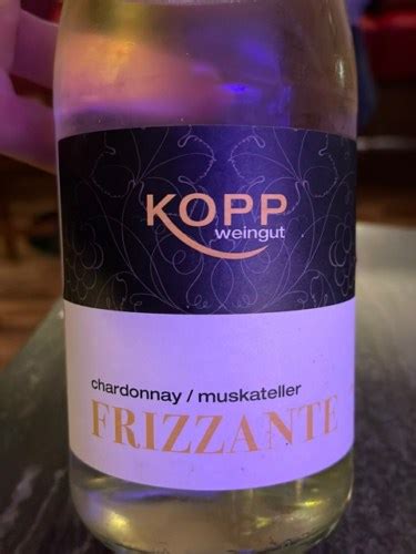 Weingut Kopp Frizzante Chardonnay Muskateller Vivino