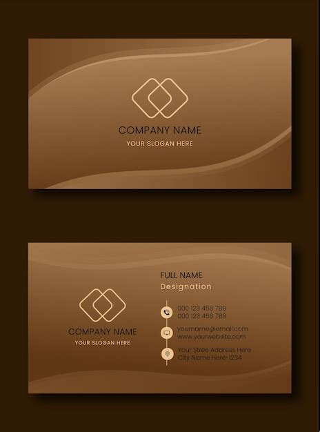 Premium Vector | Professional business card