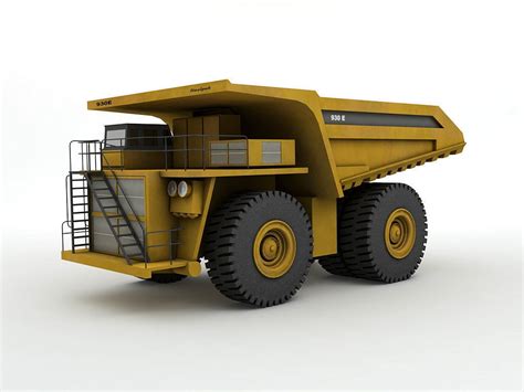 Dump Haul Truck 930e 3d Model Cgtrader