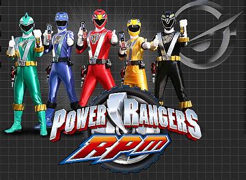 Power Rangers Rpm Zords Names