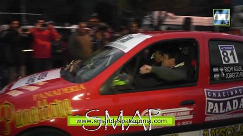 Largada simbólica de la 6º fecha del Rally Neuquino en San Martin de