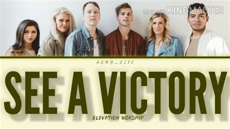 Elevation Worship See A Victory Lyrics Youtube