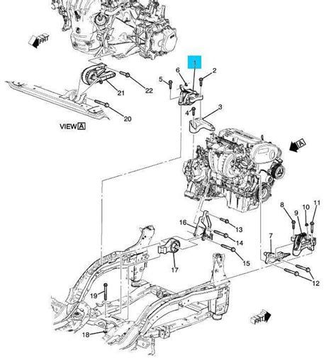 Illustrated Guide To The Internal Components Of A 2014 Chevy Cruze Engine