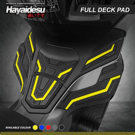 Hayaidesu PCX 160 Body Protector Full Deck Pad Cover Lazada Indonesia