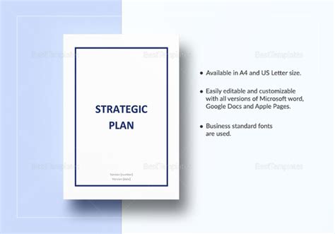 16+ Strategic Plan Templates - PDF, DOC | Free & Premium Templates