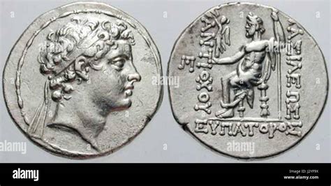 antiochus  eupator stock photo alamy