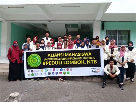 Aliansi Mahasiswa Universitas Muhammadiyah Purworejo Galang Peduli