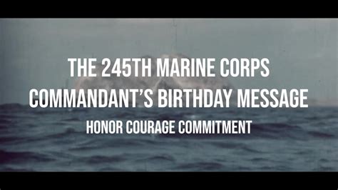 246th Marine Corps Birthday Commandant Message Goes Very Well