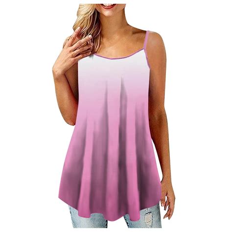 Up To 60 Off Ts Usmixi Womens Tank Tops Plus Size Flowy Pleated