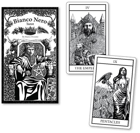 Bianco Nero Black White Tarot Blends The Classic Iconography Of