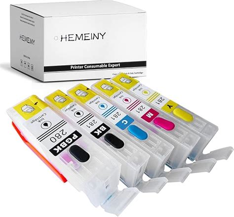 Amazon Hemeiny Pgi Xxl Cli Xxl Empty Refillable Ink