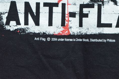 2004 Anti-Flag band shirt - BIDSTITCH