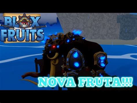 Showcase Da Nova Fruta Do Mamute No Blox Fruit Youtube