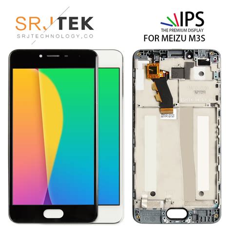 Srjtek Pantalla Lcd De Pulgadas Para Meizu M S Marco De