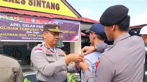 Ops Ketupat Kapuas Kapolres Sintang Pastikan Kelancaran Arus