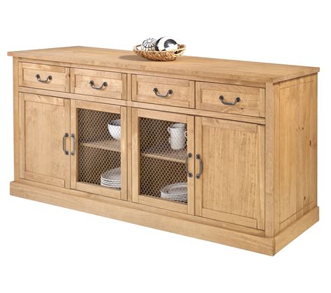 Buffet Portes Tioirs F Licien Bois Massif Buffet But