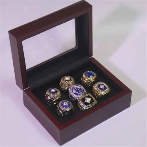 7 Brooklyn Dodgers World Series Rings Set – Championship Rings Store