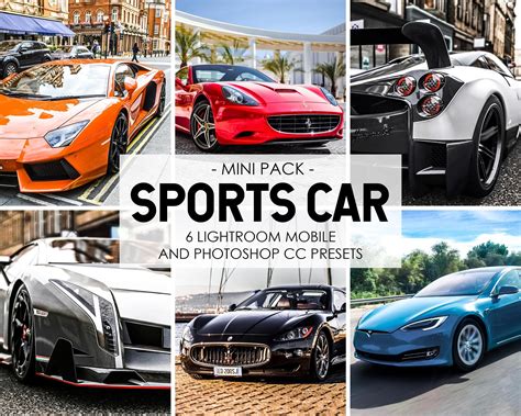 Lightroom Presets Presets Sports Car Car Presets Car Photography