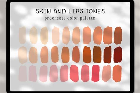 Procreate Skin Tone Color Palette | Brush Galaxy