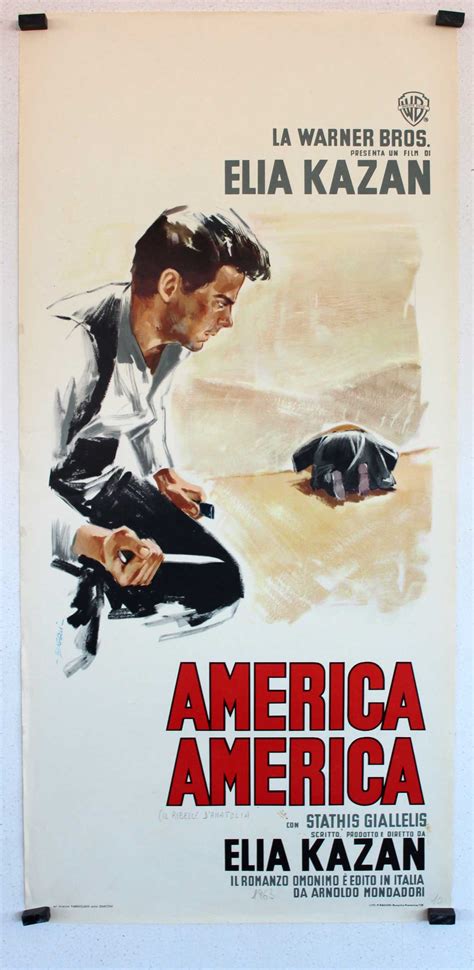 "AMERICA, AMERICA" MOVIE POSTER - "AMERICA, AMERICA" MOVIE POSTER