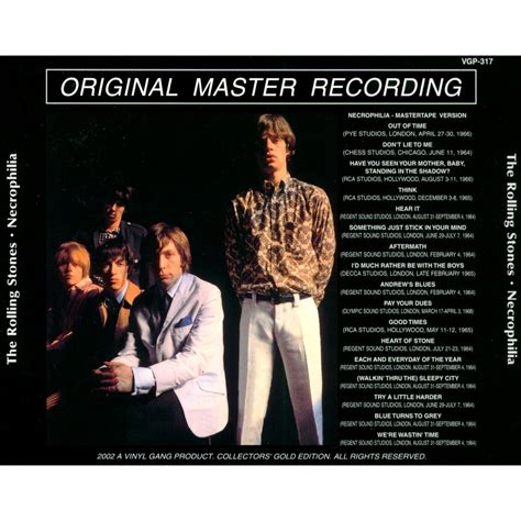Necrophilia (Unreleased Album) - Rolling Stones mp3 buy, full tracklist