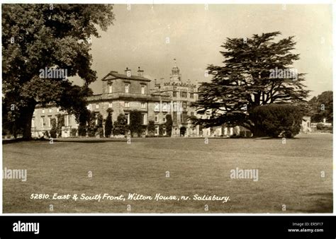 Wilton House, Wilton, Salisbury, Wiltshire, England. 1954 Stock Photo ...