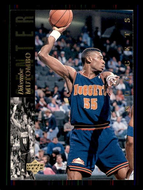 Basketball Upper Deck Special Edition Dikembe Mutombo Denver