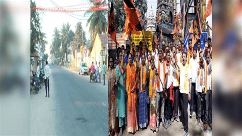 Mandya Hanuman Protest