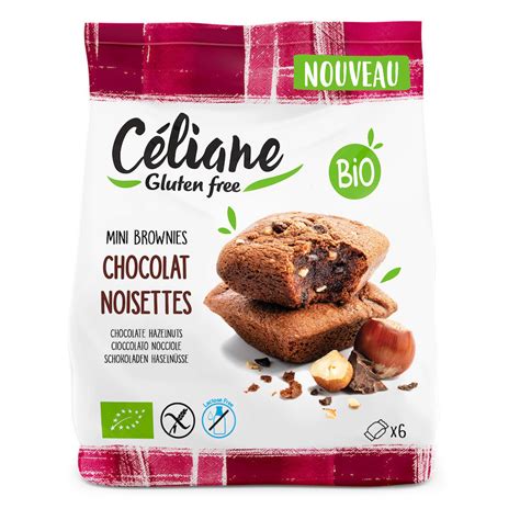 Brownie Chocolat Noisettes BIO X6 170g