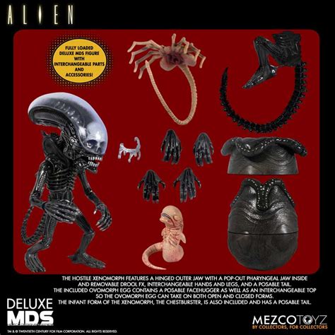 Astro Zombies Mezco Mds Designer Series 6インチアクションフィギュア Alien Deluxe