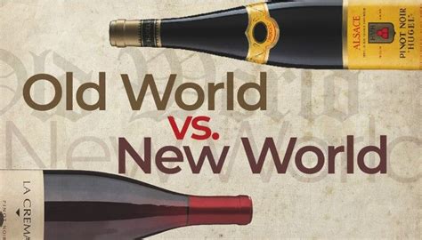 Old World Vs New World Wine: What's Difference? - Tannat Wine & Cheese