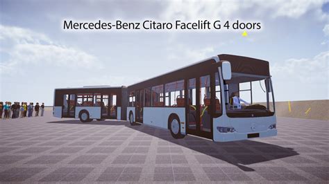 Mercedes Benz Citaro Facelift G Doors Enhancements In Proton Bus