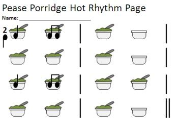 Pease Porridge Mini-Lesson Bundle by Emily F | Teachers Pay Teachers