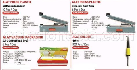 Power Tool Tosita Alat Press Plastik 200mm Bodi Besi Tosita • Toko Teknik Cahaya Nusantara