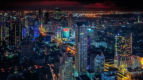 Bangkok Thailand Night City, HD wallpaper | Peakpx