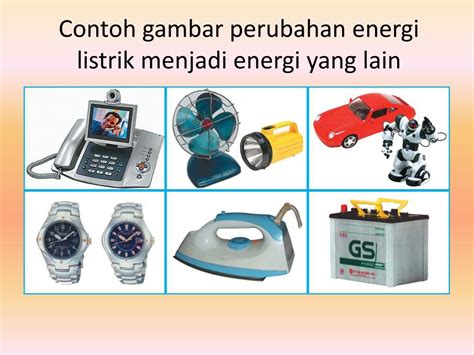 Contoh Perubahan Energi Listrik Menjadi Energi Bunyi