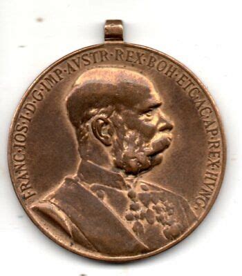 Medaille aus Bronze Kaiser Franz Josef von 1898 Jubiläums