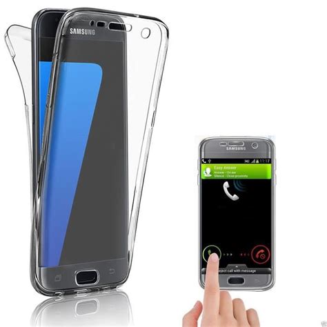 Cabling Samsung Galaxy S Coque Double Gel Silicone Protection